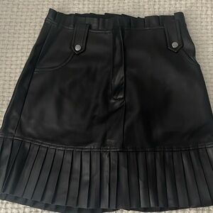 Leather Skirt